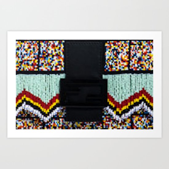 Beads Art Print