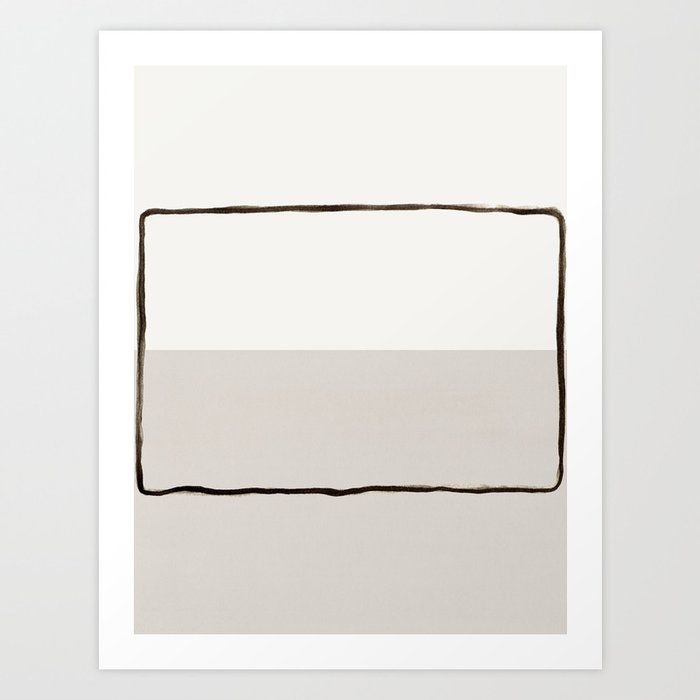 Minimal Space 03 Art Print