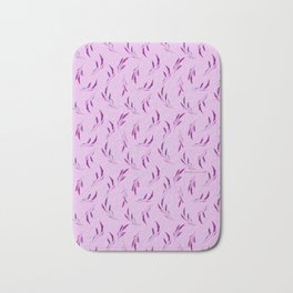 Lavender Floral pattern | Purple and lavender color palette Bath Mat