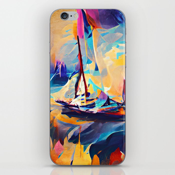 Saling to a Dream iPhone Skin