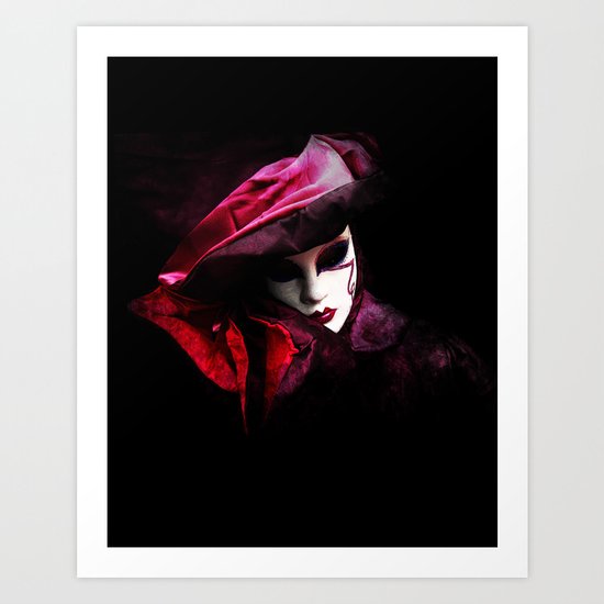 Mask 3 Art Print