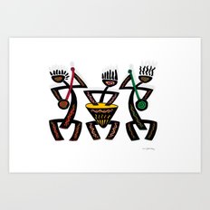 MUSICIANS Art Print