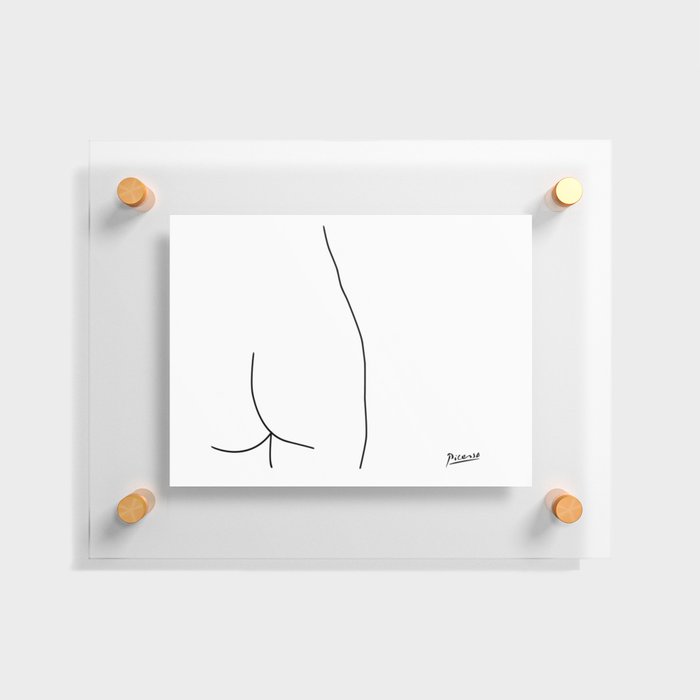 Picasso - Nude Floating Acrylic Print