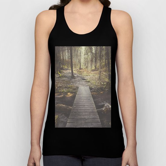 My home, the forest Unisex Tank Top