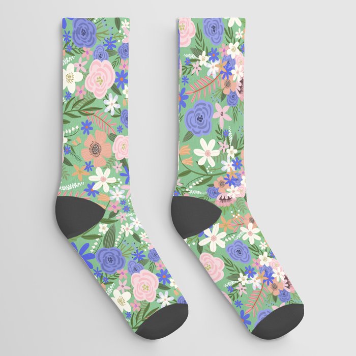 Bloomisha Cottagecore Socks