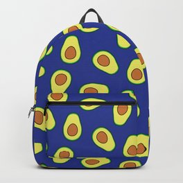 Avocado Pattern (blue) Backpack