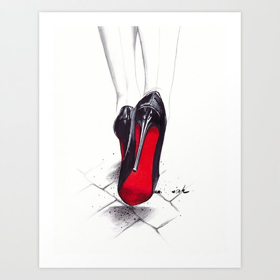 Devil Wears Lbtn Art Print