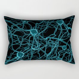You Get on My Nerves! / 3D render of nerve cells Rectangular Pillow