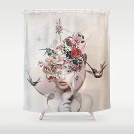 Indigo Wash Shower Curtain