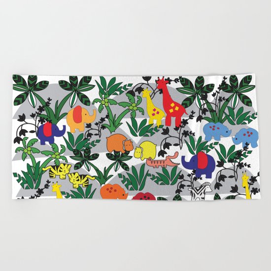forest Beach Towel