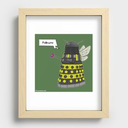 Bee Dalek Recessed Framed Print