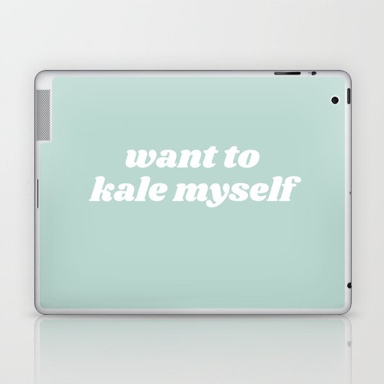 kale myself Laptop & iPad Skin
