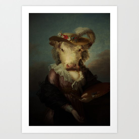 Cow #1 Art Print