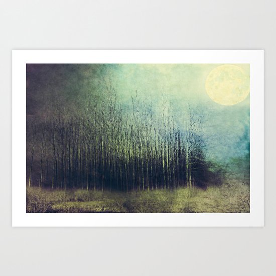 Full Moon Art Print