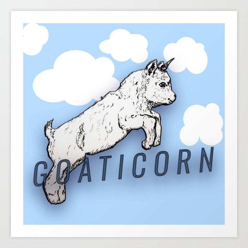 Goaticorn Art Print By Aby147 Society6 Want to discover art related to goaticorn? goaticorn art print by aby147