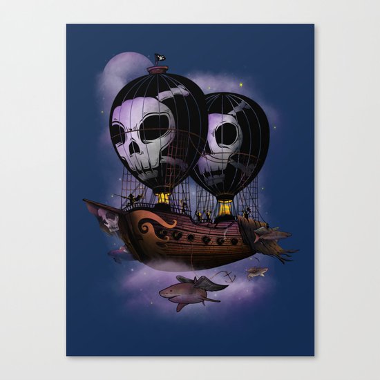 Hot Air Pirates Canvas Print