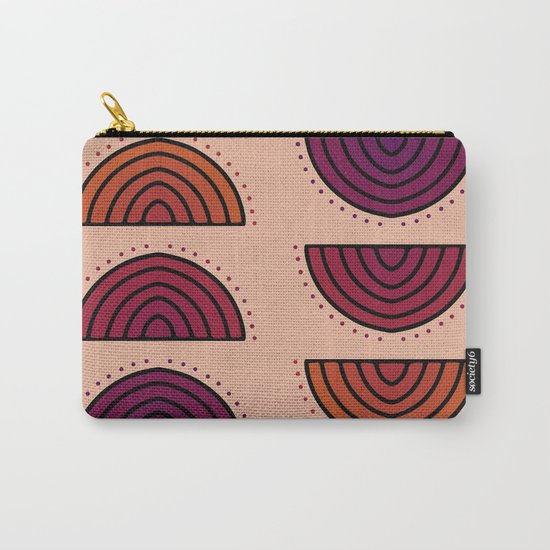 Flowers of Sunset Carry-All Pouch