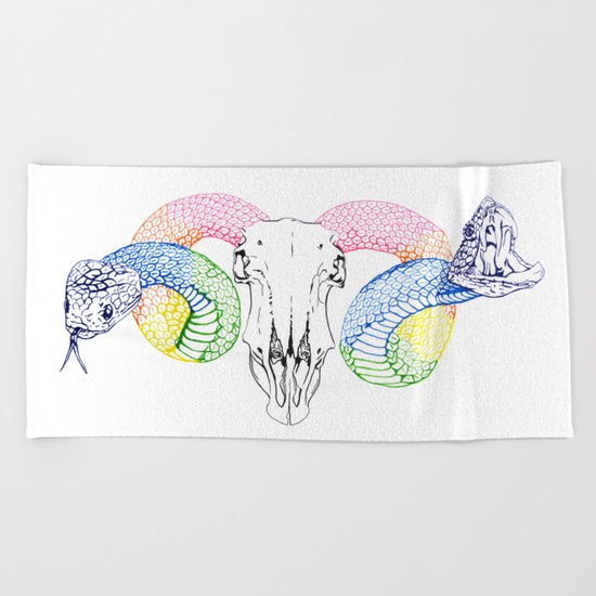 Medusa Beach Towel