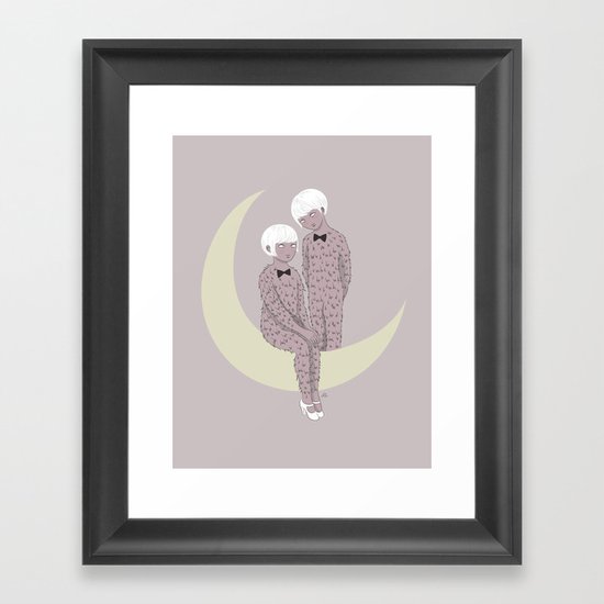 Hirsute Framed Art Print