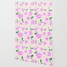 Vintage Floral Ditsy Pattern Wallpaper