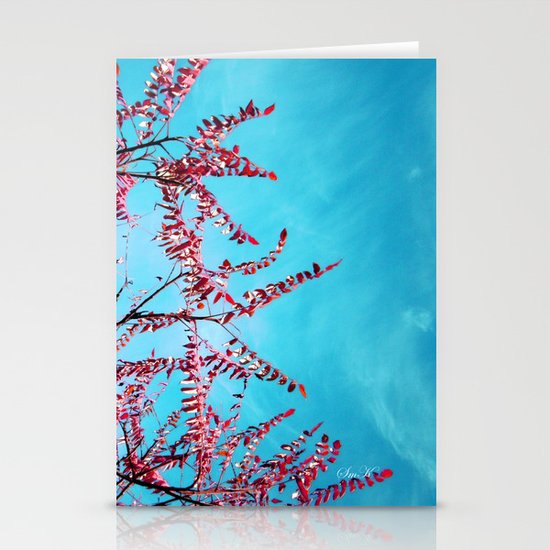 Cyan Sky Stationery Cards