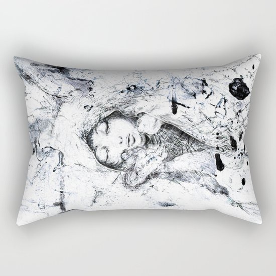 NO PAST, SO UNTITLED Rectangular Pillow