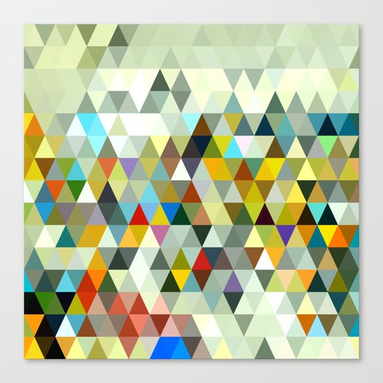 Awesome Triangle Canvas Print