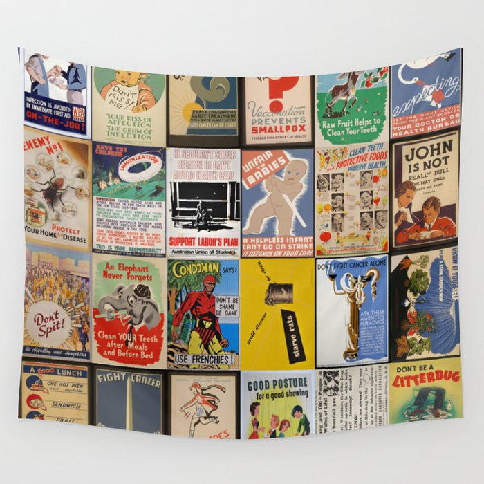 Posters and sale tapestries