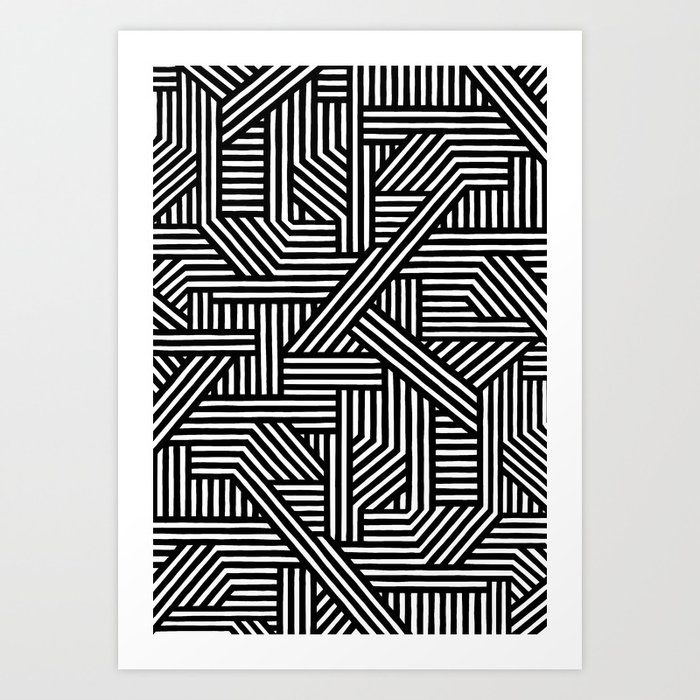 Bold Lines Art Print