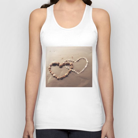 Stone Hearts Unisex Tank Top