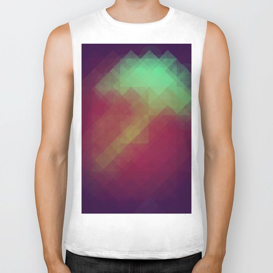 Jelly Pixel Biker Tank