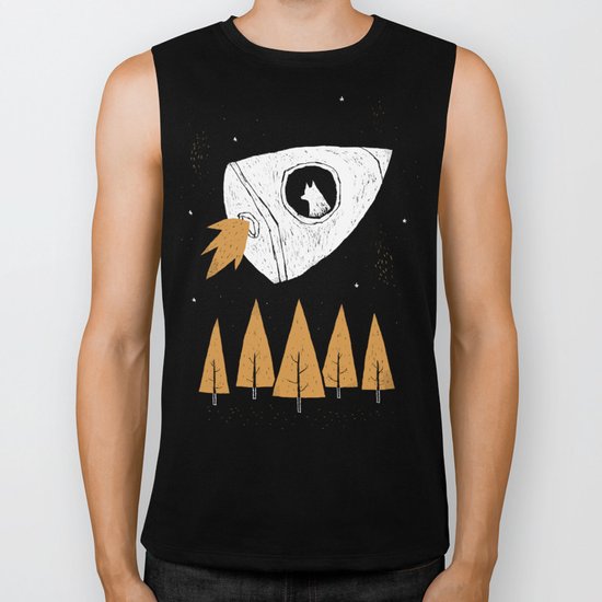 laika(purple) Biker Tank