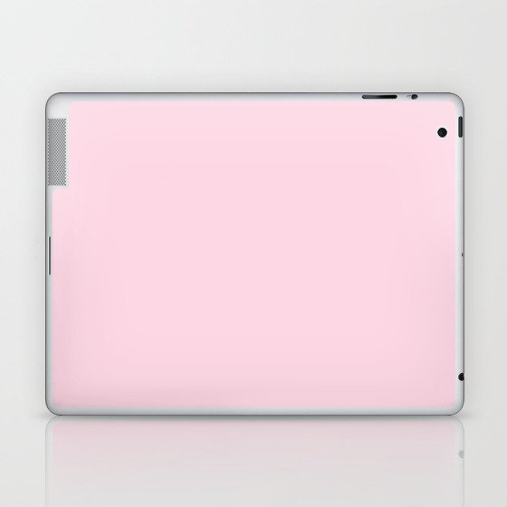 From Crayon Box – Piggy Pink - Pastel Pink Solid Color Laptop & iPad Skin