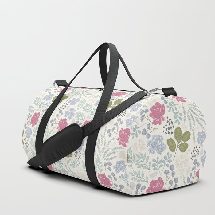 Floral Garden Pattern Duffle Bag