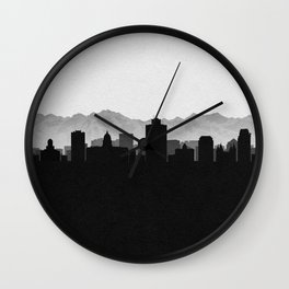 City Skylines: Salt lake City Wall Clock