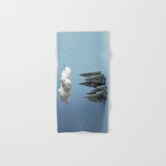 A cloud over the forest Hand & Bath Towel