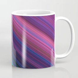 Diagonal Stripes #13 Coffee Mug