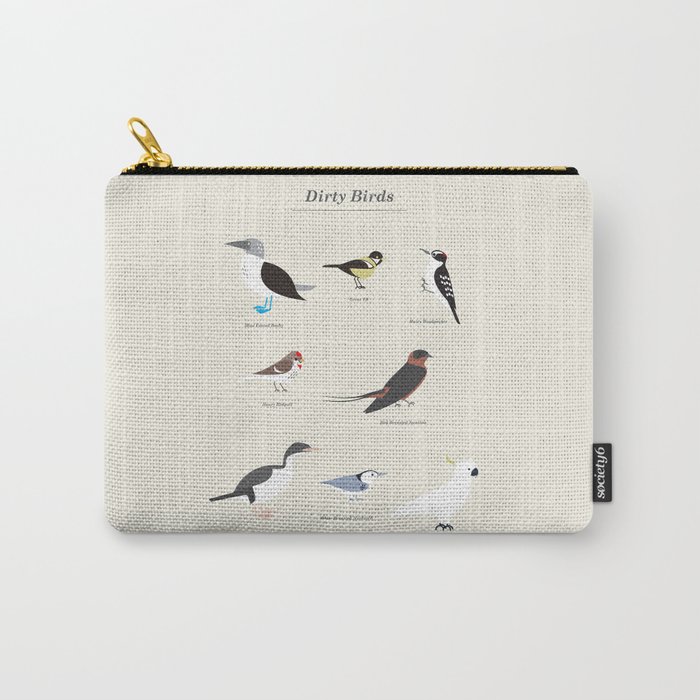Dirty Birds Carry-All Pouch