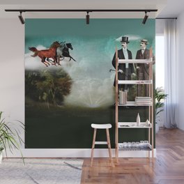 Imagination or reality Wall Mural