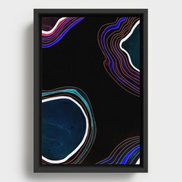 Galaxy Pools Framed Canvas