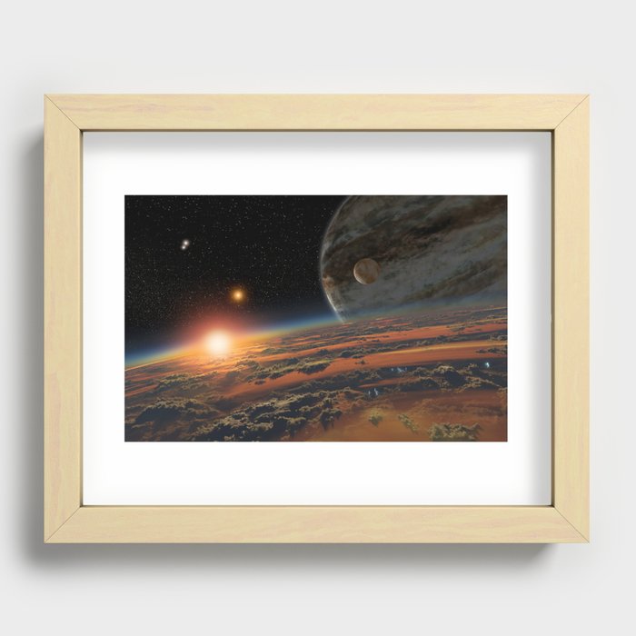 Kepler 64 b Recessed Framed Print