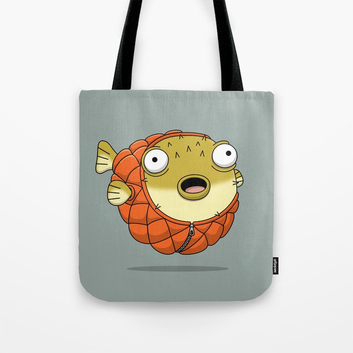 Puffer fish Tote Bag