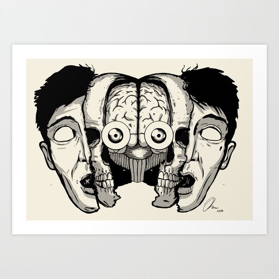Expand your mind v.1 Art Print