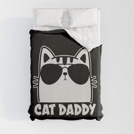 Cat Daddy Duvet Cover