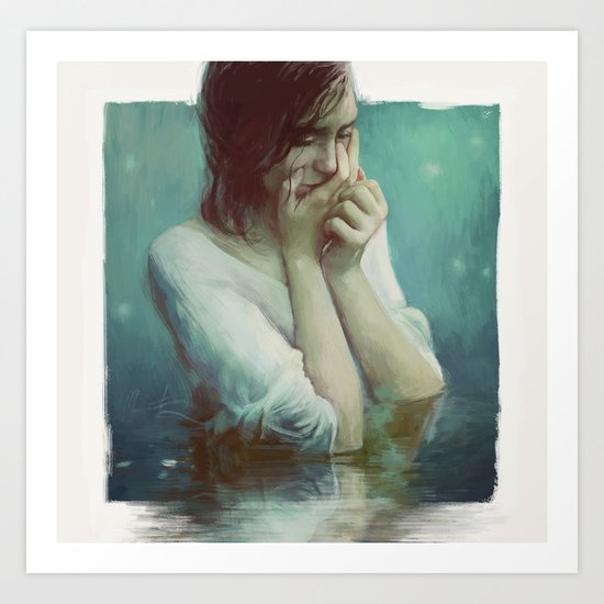 Flux Art Print