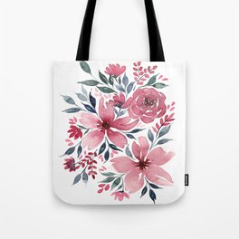 Modern Watercolor Florals No. 2 Tote Bag