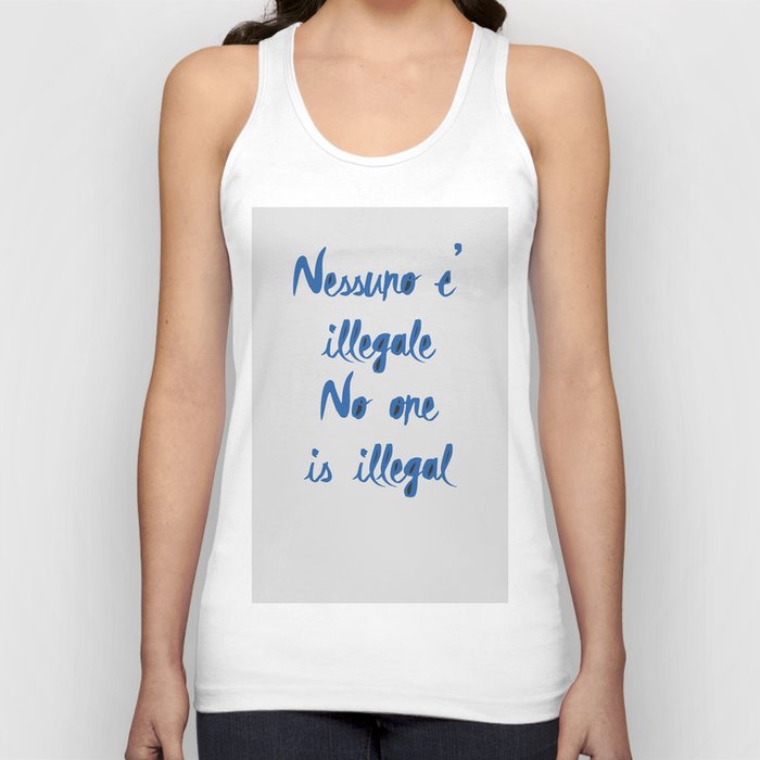 No one is illegal Tank Top