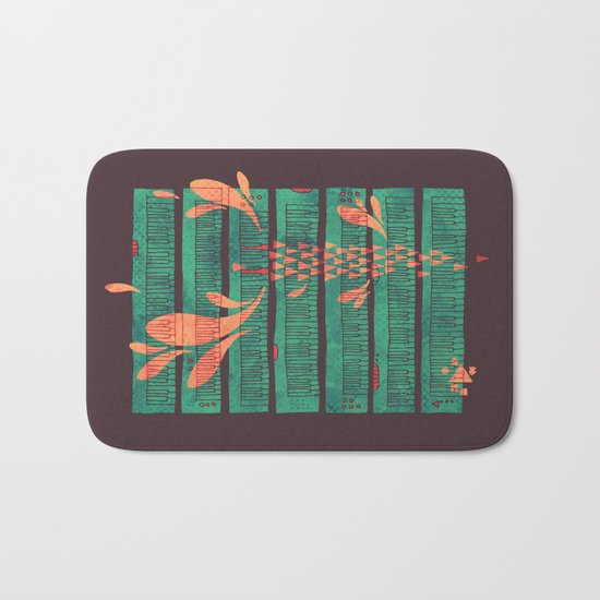Power Chord Bath Mat