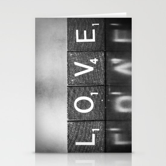 Love is a Beautiful Word - a fine art photograph Stationery Cards