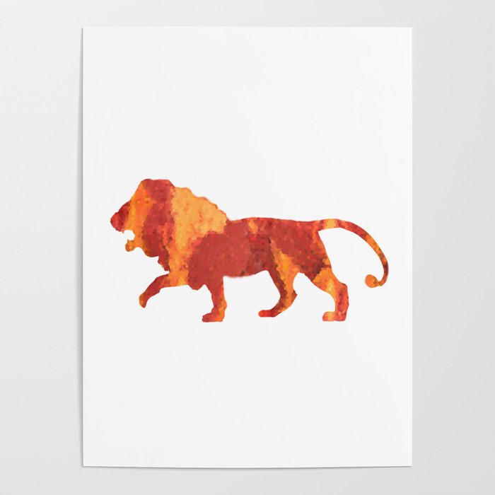 Lion Poster